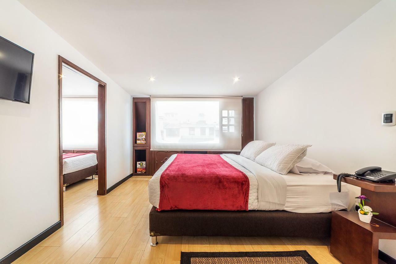 Hotel San Angel Corferias Bogotá Kültér fotó